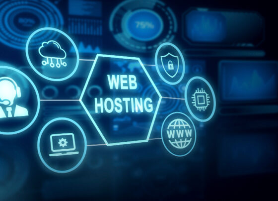 Web hosting concept