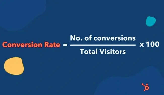 This is the formula for conversion rate which is  Number of Conversions Divided by Total Visitors Multiplied by 100. 