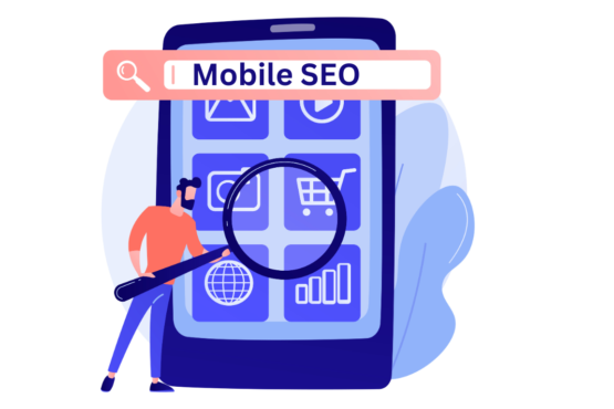 Image Showing Mobile SEO